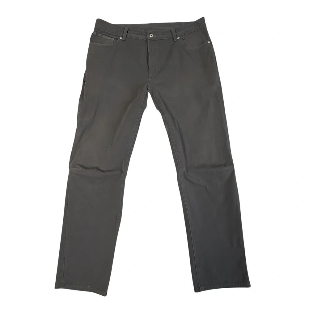 The North Face Men's 5 Pocket Field Pants Jeans. Charcoal Size 36 x 30 #1517